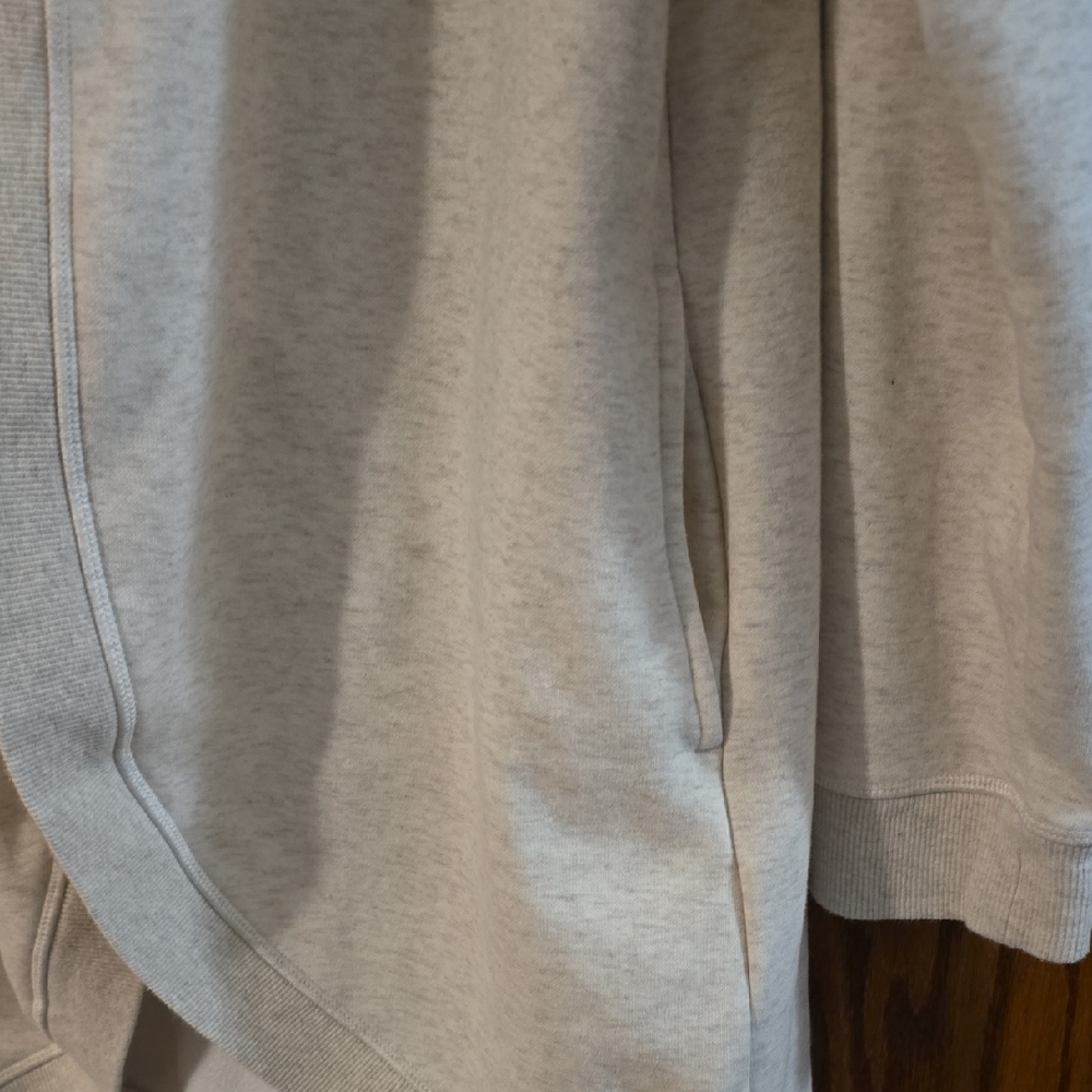 Fabletics Light Gray Open Cardigan - Picture 3 of 4